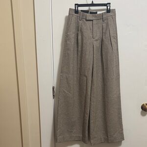 Banana Republic Wide-Leg Wool blend Pants